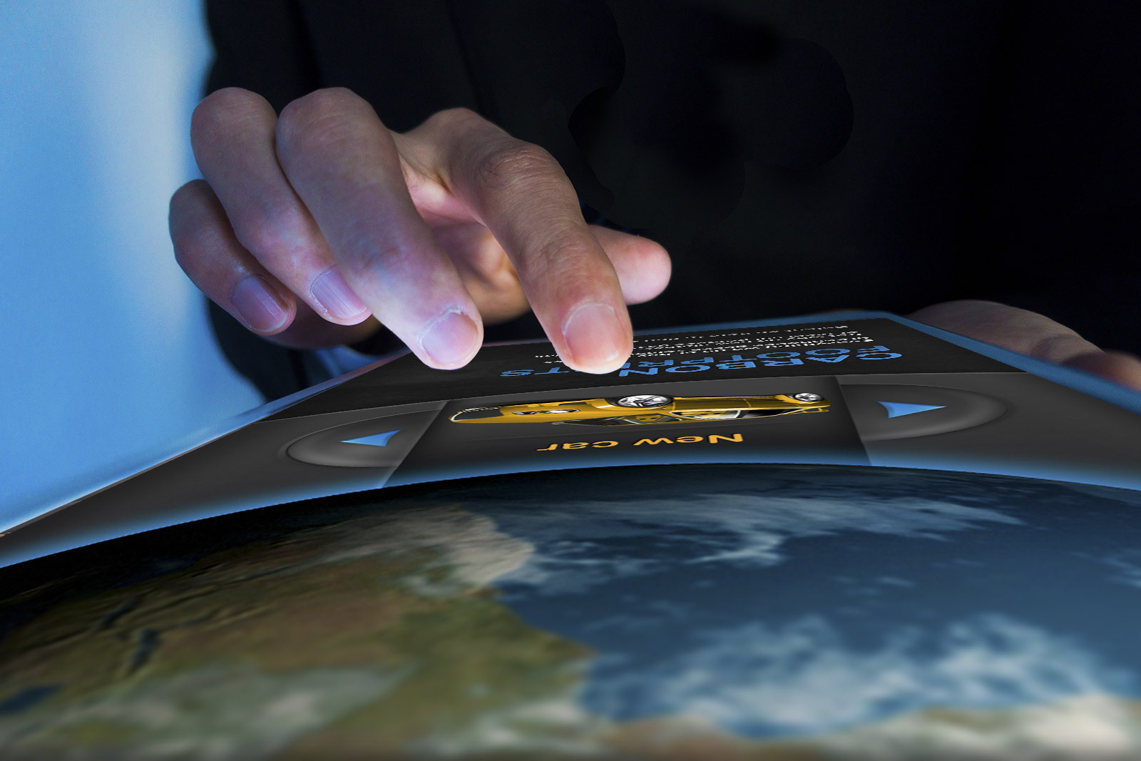 Carbon footprint touch