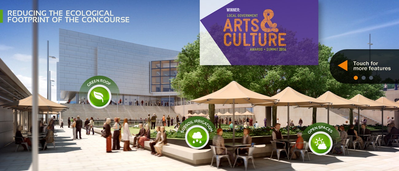 Concourse news banner