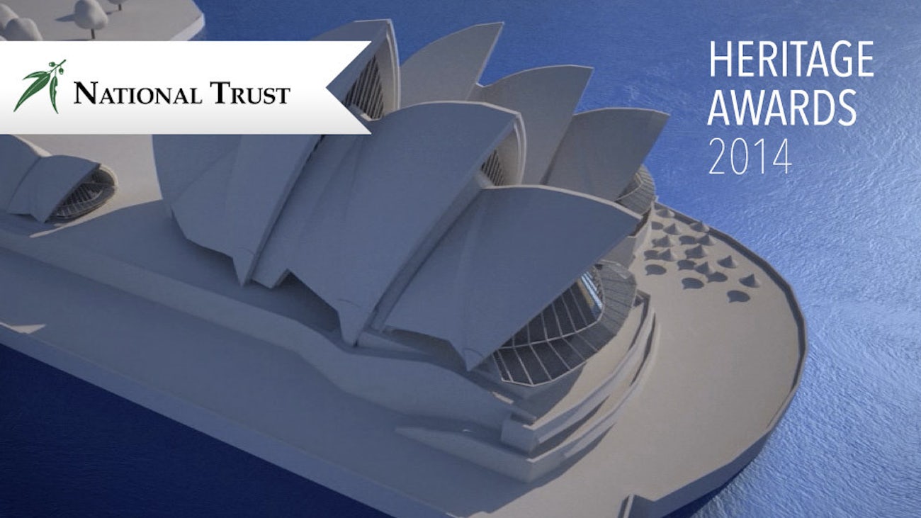 Sydney opera house award banner