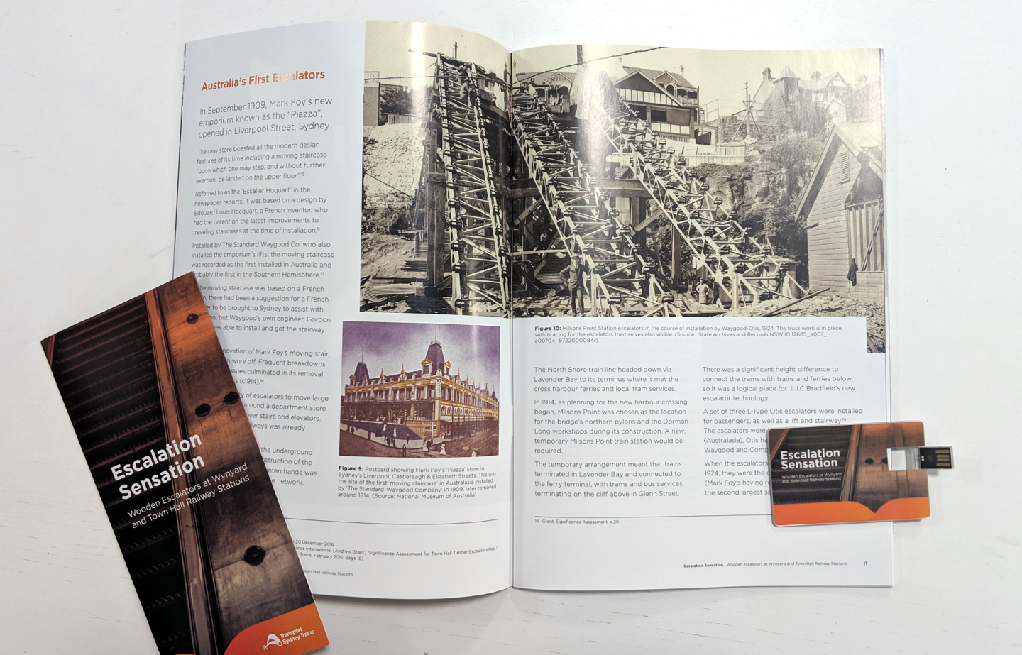 Escalator museum spread 02