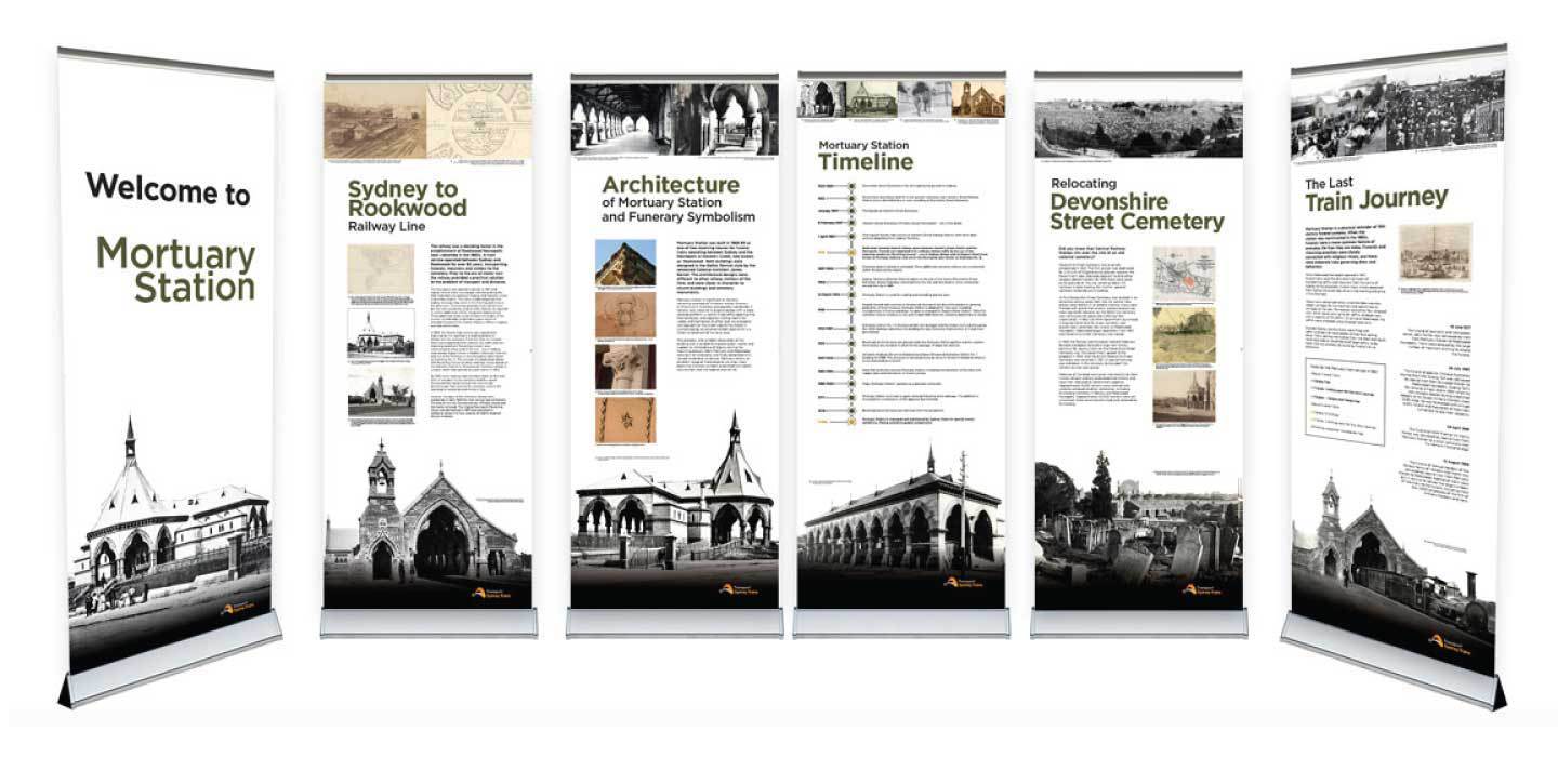 Mortuary station panels